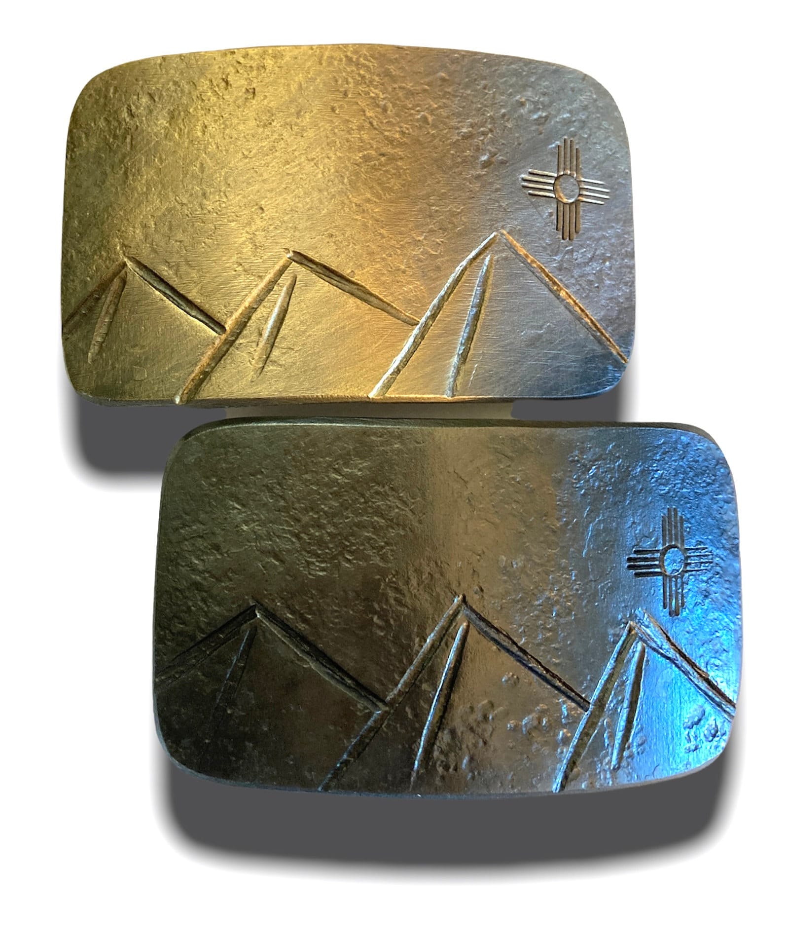 Zia Mountain Belt Buckle Etsy