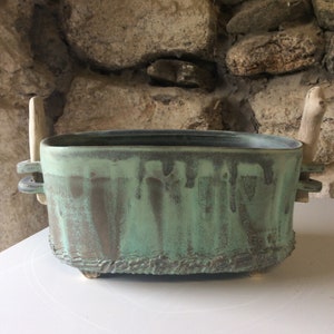 Weathered Bronze Planter
