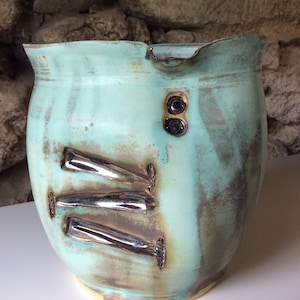 Weathered Bronze Vase