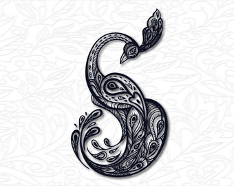 Download Peacock Svg Etsy