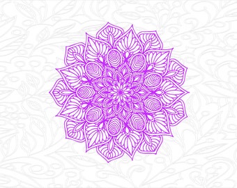 Download Simple Mandala Svg Etsy