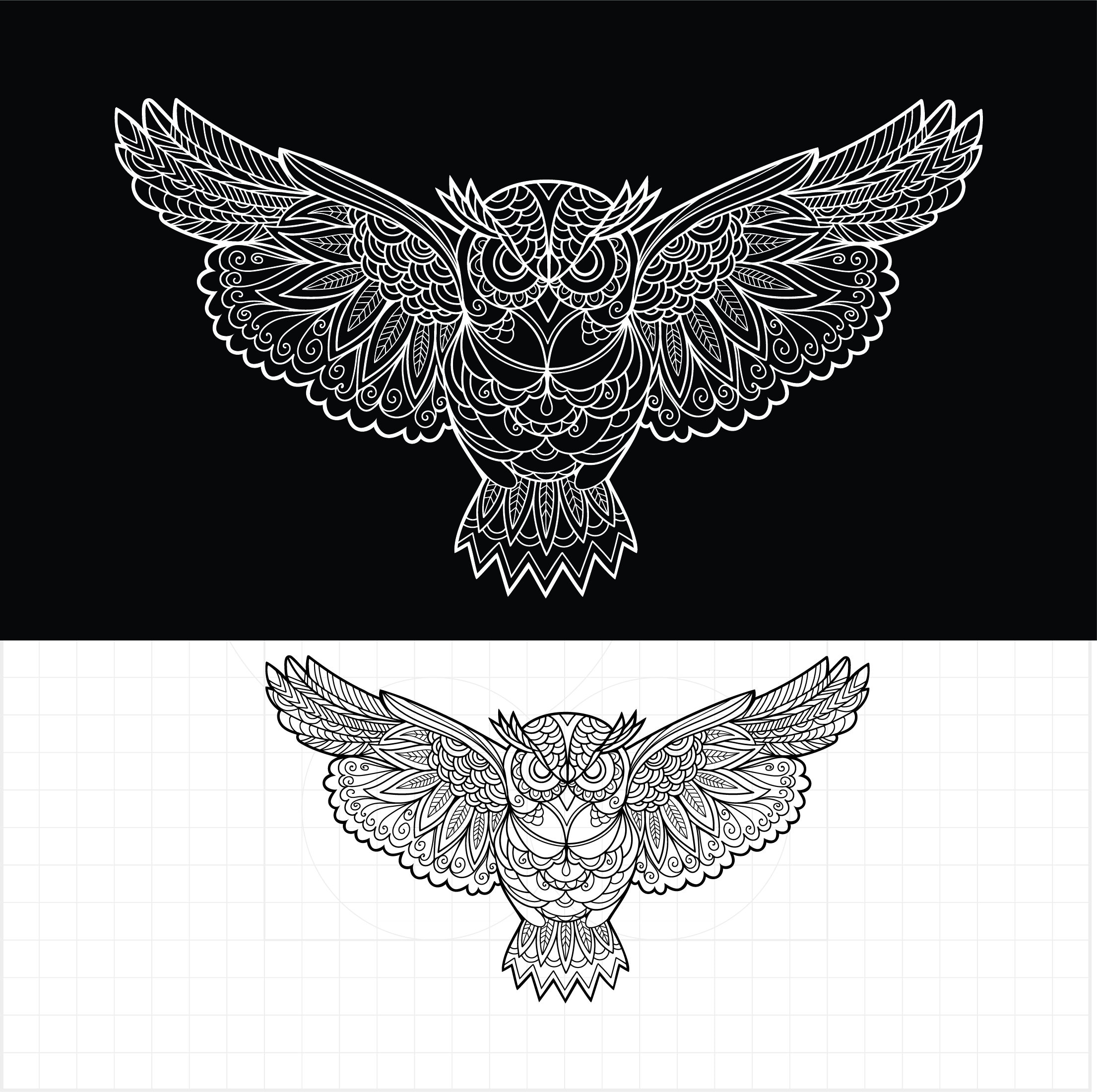 Download 18+ Free Mandala Owl Svg Background Free SVG files ...