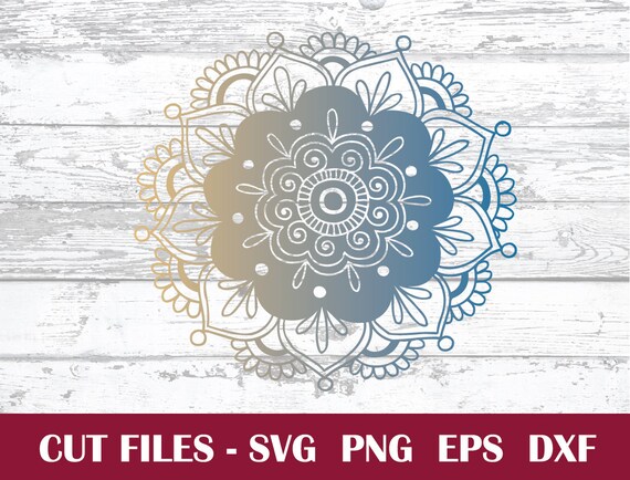 Download Mandala Svg Svg File For Cricut Layer Mandala Svg Simple Etsy