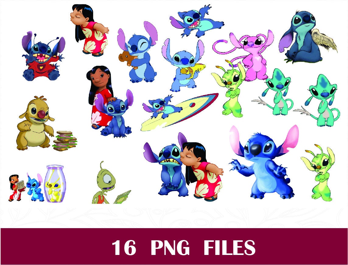 Download Lilo And Stitch Disney Character Png Stitch Disney Image Etsy