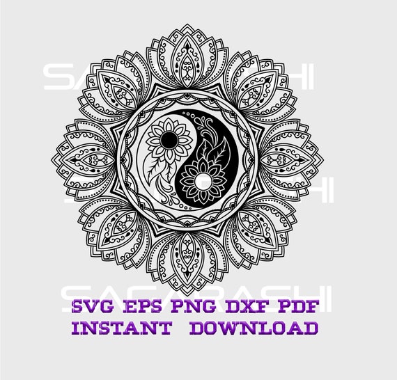 Download Mandala Svg File Mandala Svg Files Mandala Svg Cut File Etsy