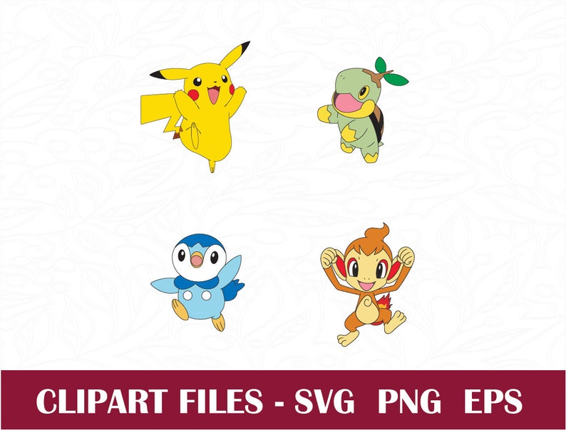 Download Pokemon Svg Pokemon Characters Pokemon Layered Svg Pikachu Etsy