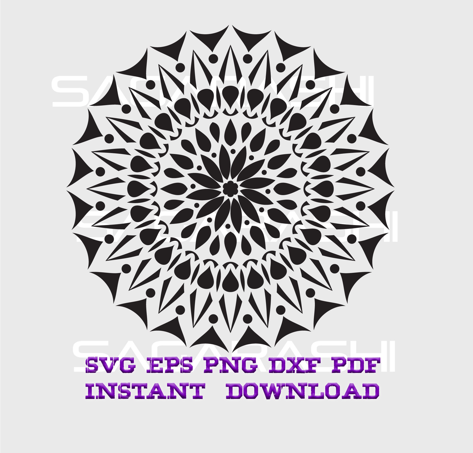Free Free Cricut Mandala Stencil 704 SVG PNG EPS DXF File