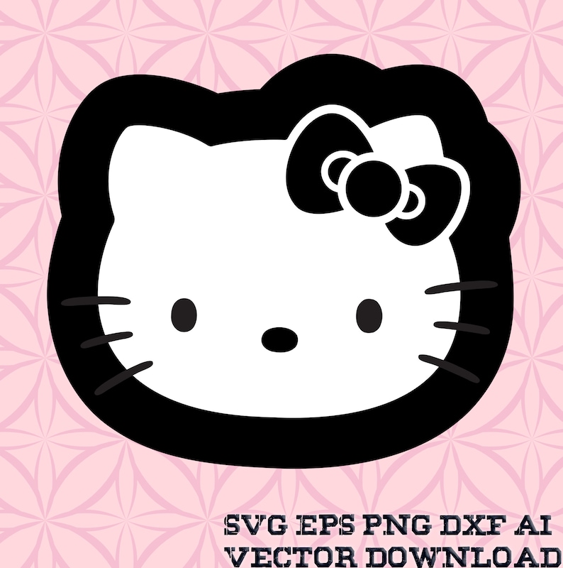 Hello Kitty Cricut SVG Hello Kitty Clipart Melody Svg | Etsy