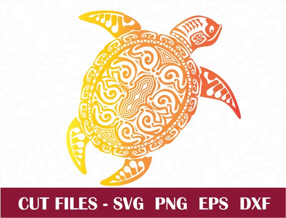 Download Sea Turtle Svg Turtle Svg Turtle Mandala Turtle Mandala Etsy