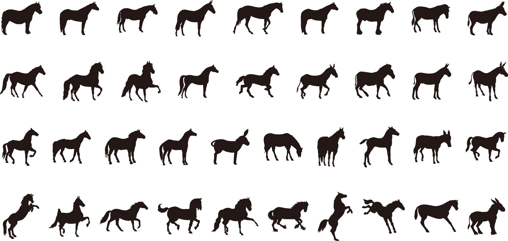 Download horse cricut pattern, horse geometric cricut svg file ...