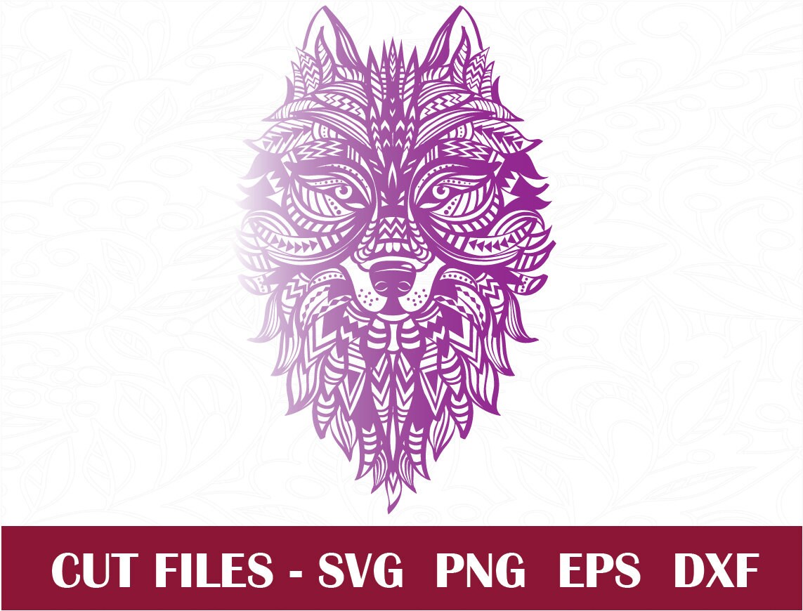 Download Zentangle Wolf svg files, Zentangle svg, Zentangle ...