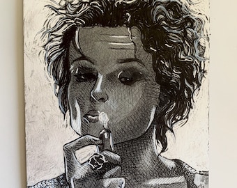 Fight club, Marla Illustration