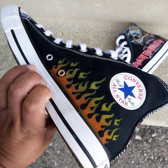 converse iron maiden