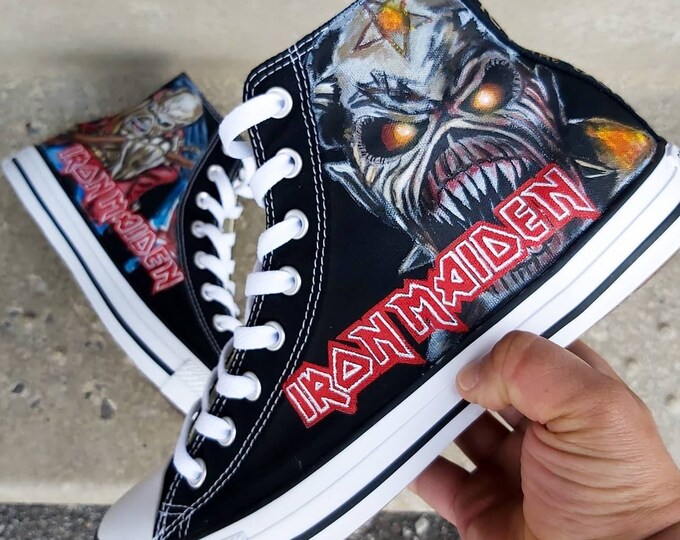 converse iron maiden