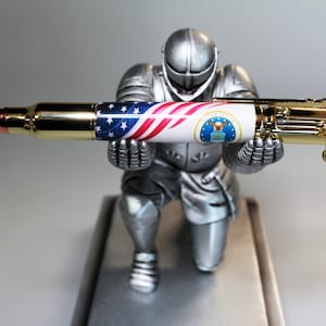30 Caliber Pen with US Air Force Emblem and Vietnam Service Ribbon Bolt Action  - Licensed