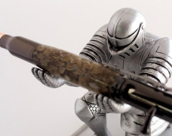 Father's Day Gift - Handmade Pen Rattlesnake Barrel Bolt Action 30 Caliber Replica