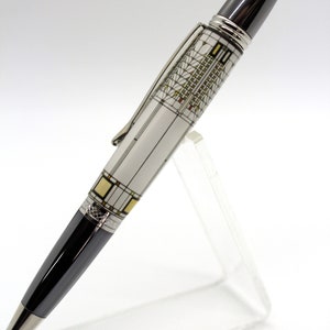 Frank Lloyd Wright - Tree of Life Stained Glass from Darwin D. Martin House Classic Twist Ballpoint Pen Great Gift Idea