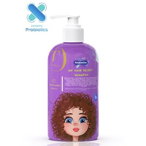 TD LABeauty Probiotics My Hair Secret Shampoo -Natural & Sulfate-Free Hair Shampoo - 15 Ayurvedic Herbs - Ceramides and Lactobacillus