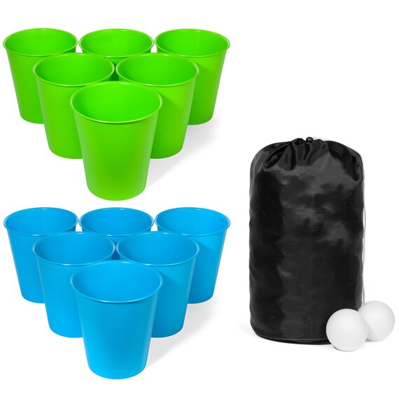 Giant Lawn Beer Pong With Carrying Case Etsy