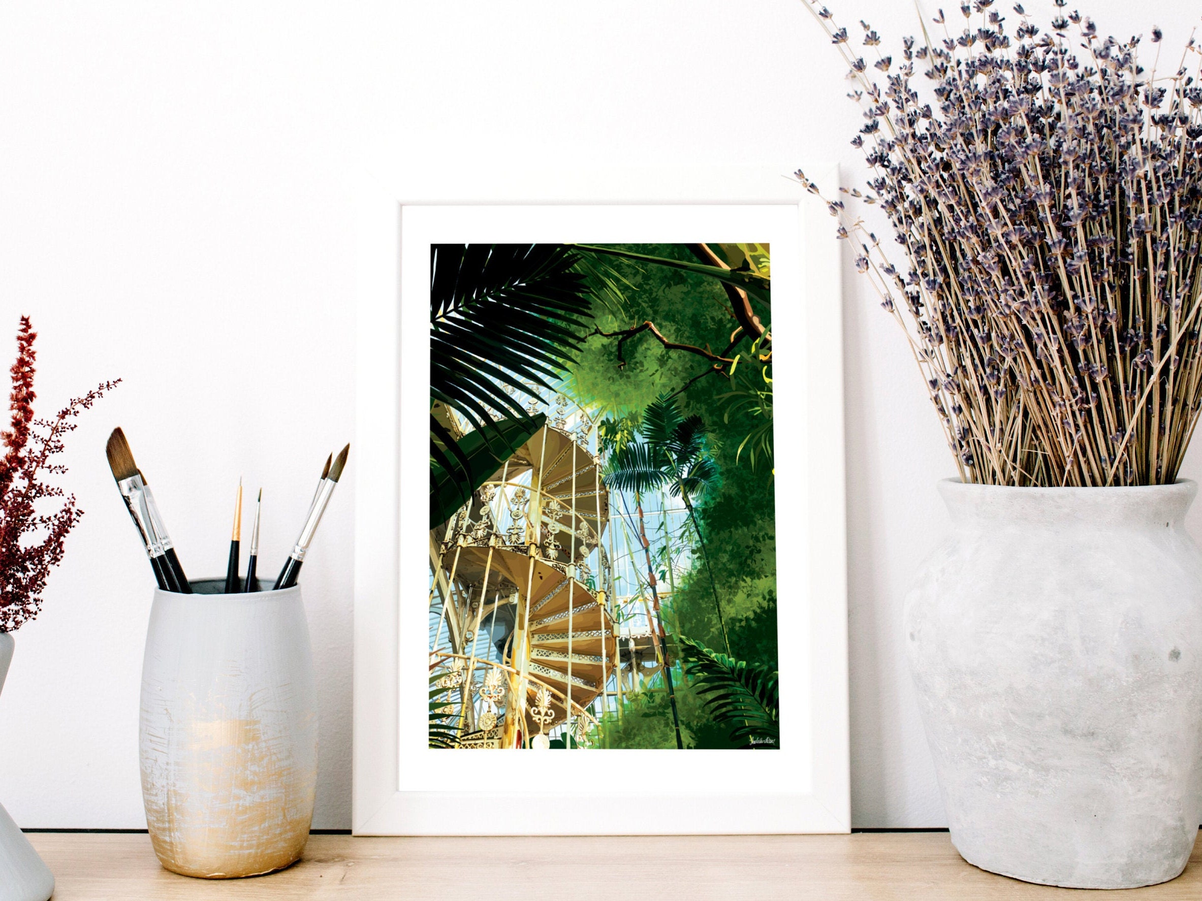 Set of 3 Kew Gardens Prints / Royal Botanic Garden London Art | Etsy