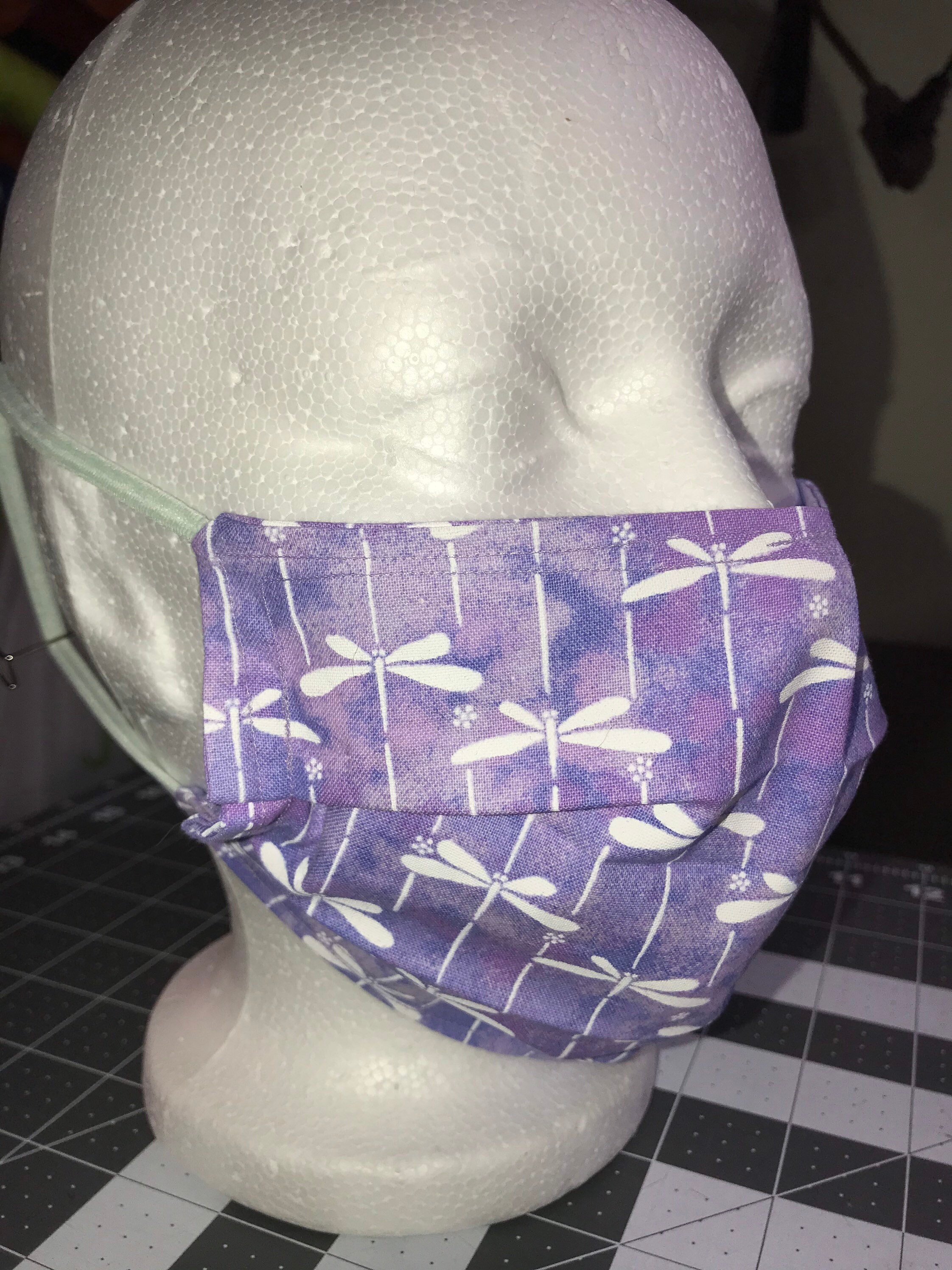 Download Dragonflies or Butterflies on purple Double Layer Cotton ...