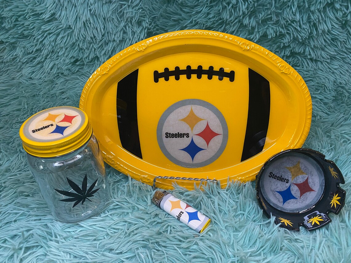 Rolling Tray All Purpose Tray Steelers Etsy