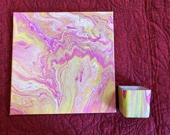 Jim's Jelly Bean Jar and Canvas