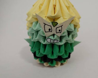 3D Origami Peridot Model