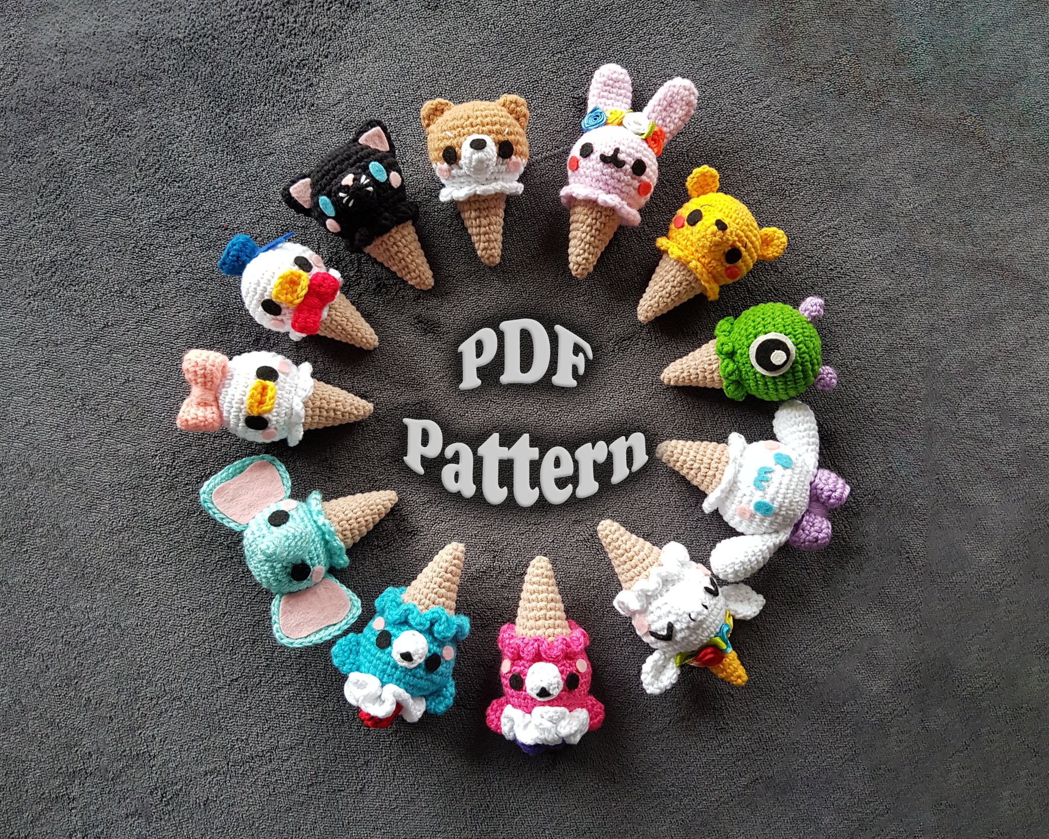 Classic Disney Crochet Patterns and Kit - 12 Characters!