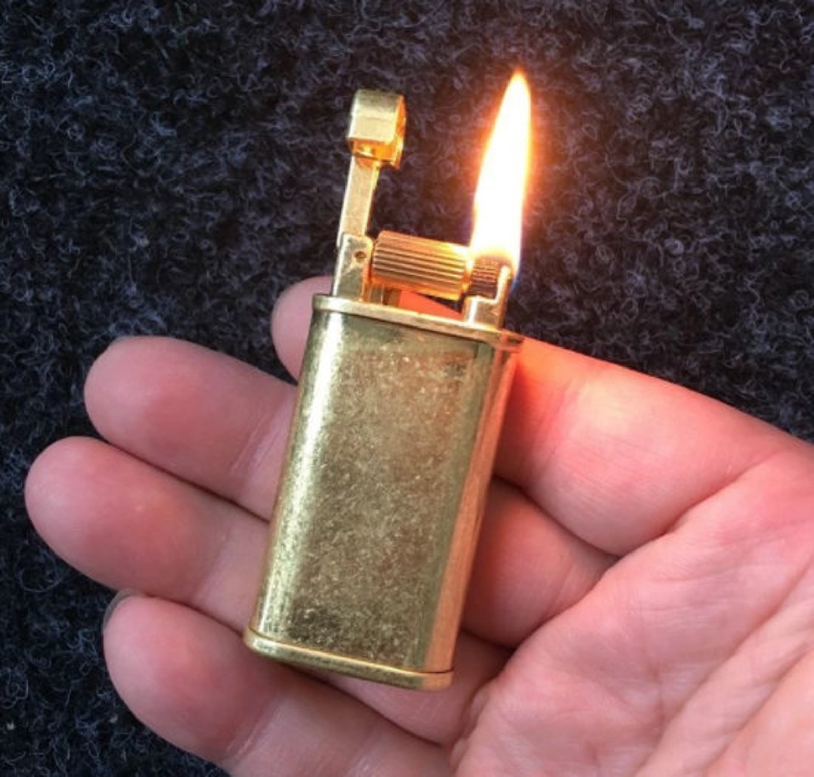 Handmade Military Lighter Petrol Etsy