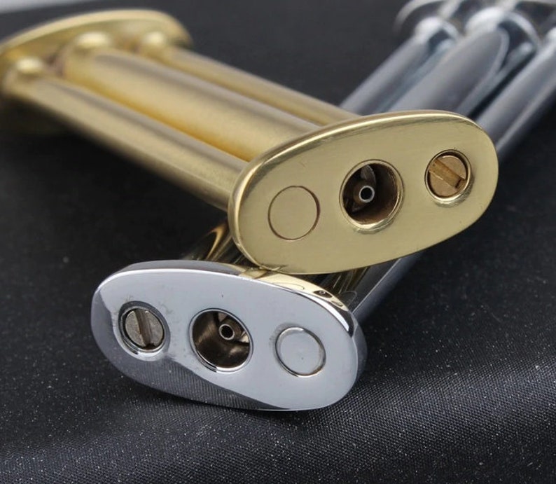 Brass Butane Lighter Highend Flint Lighters Old Style Gift Etsy