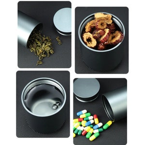 Pocket pill case Waterproof Canister image 5
