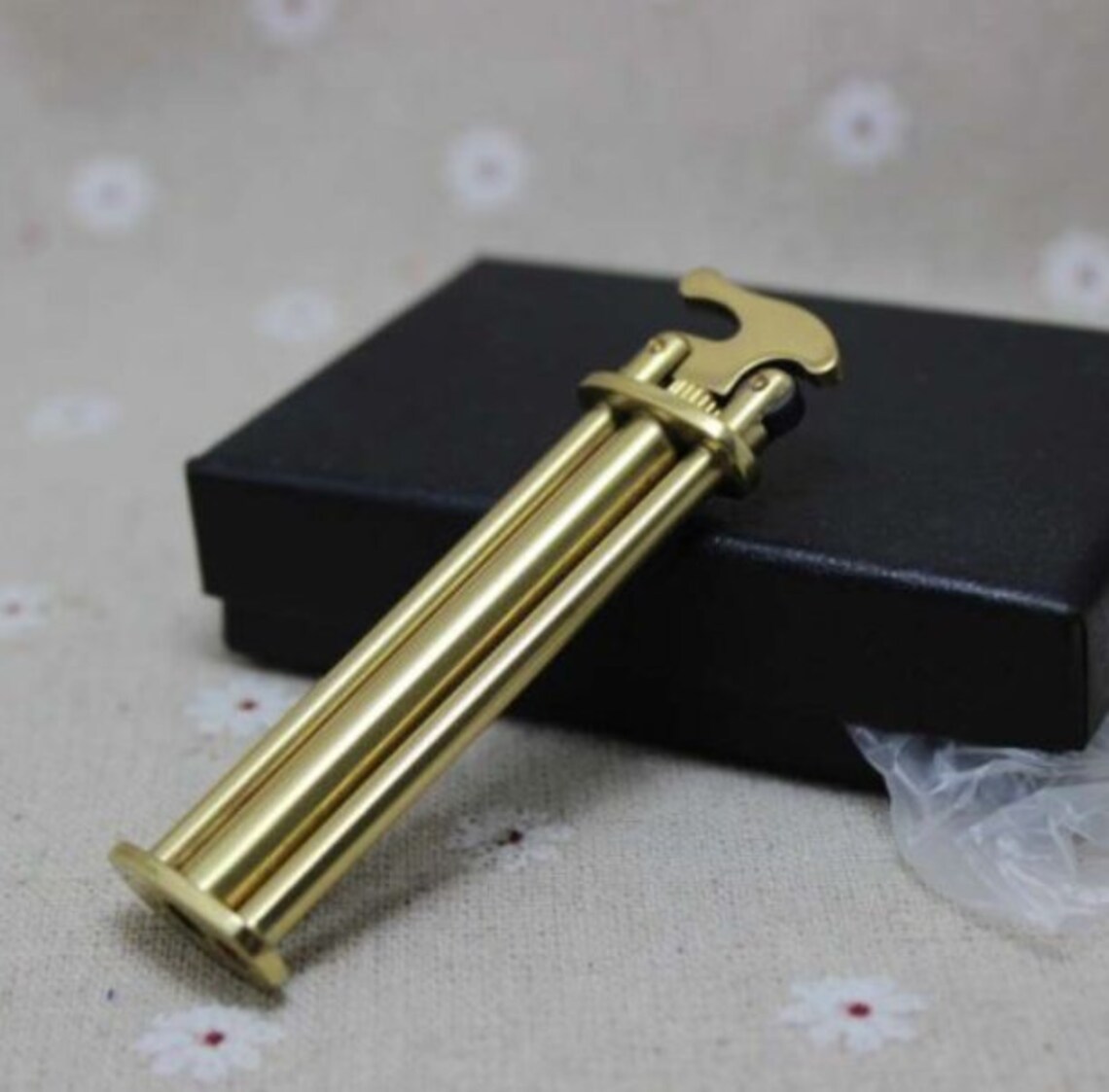 Brass Butane Lighter highend flint Lighters old style gift Etsy