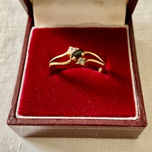 Bague Trilogie Argent 925 Sodalite - Style Ethnique Vintage, Taille 52