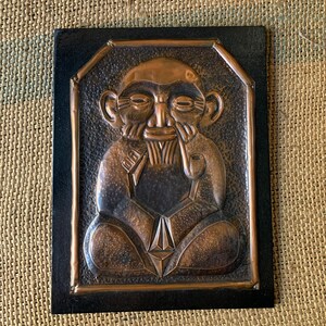 Retro embossing USSR, &quot;Sage&quot;, Signed By The Artist