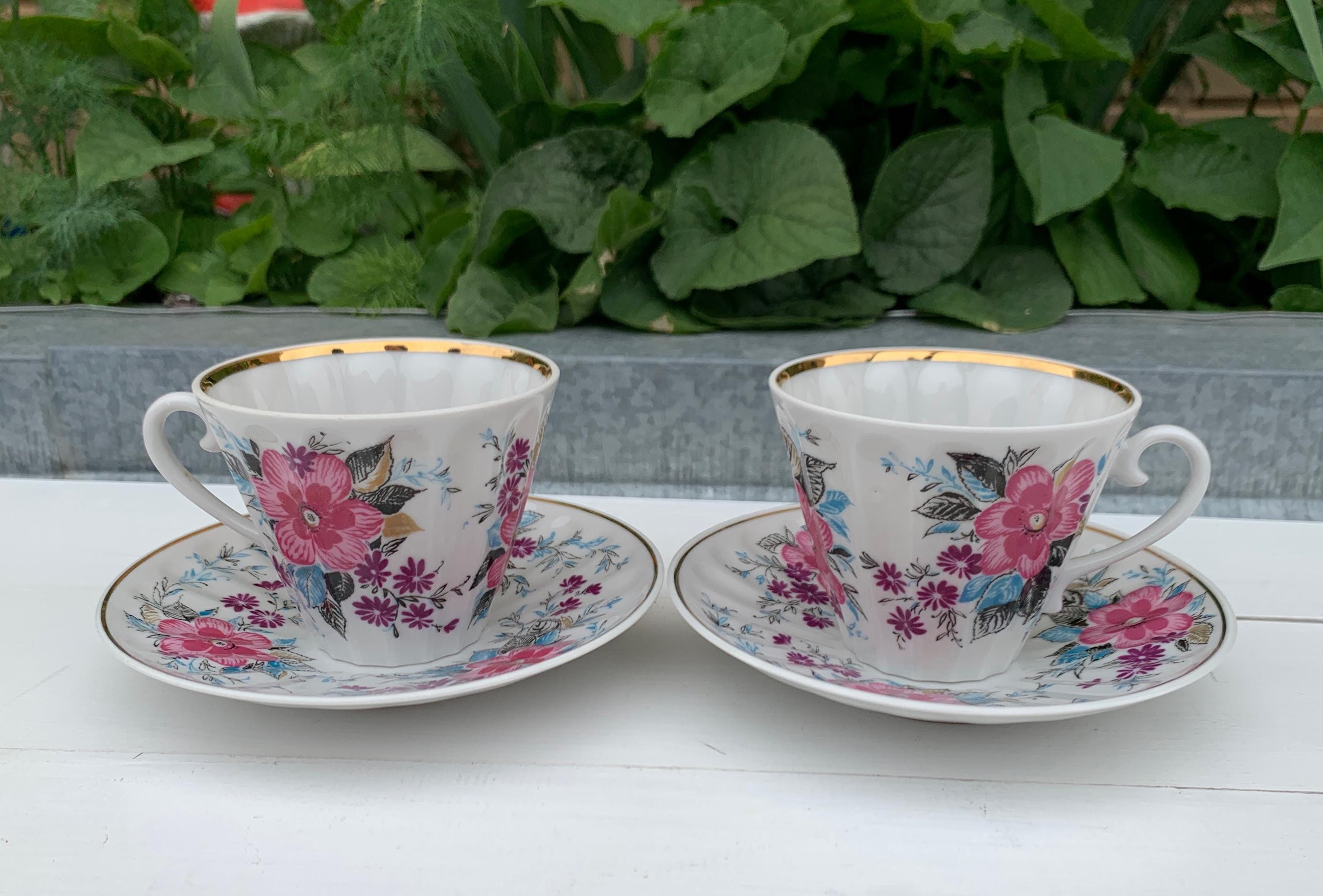 Lfz Porcelain Tea Set Lomonosov - Etsy