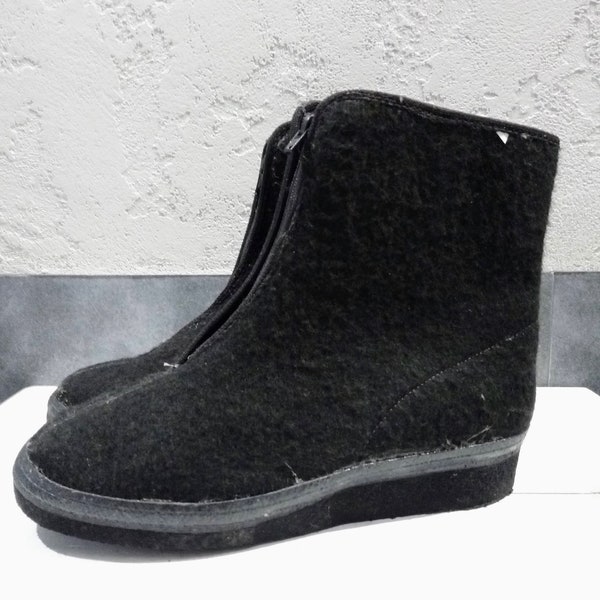 Felted Wool Boots - Etsy