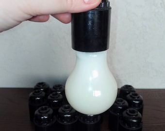 Set 3 pcs.Vintage Ceiling Black E27 Lamp Bulb Holder Base For Retro Pendant lamp