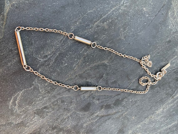 Corocraft silver choker, necklace - image 5