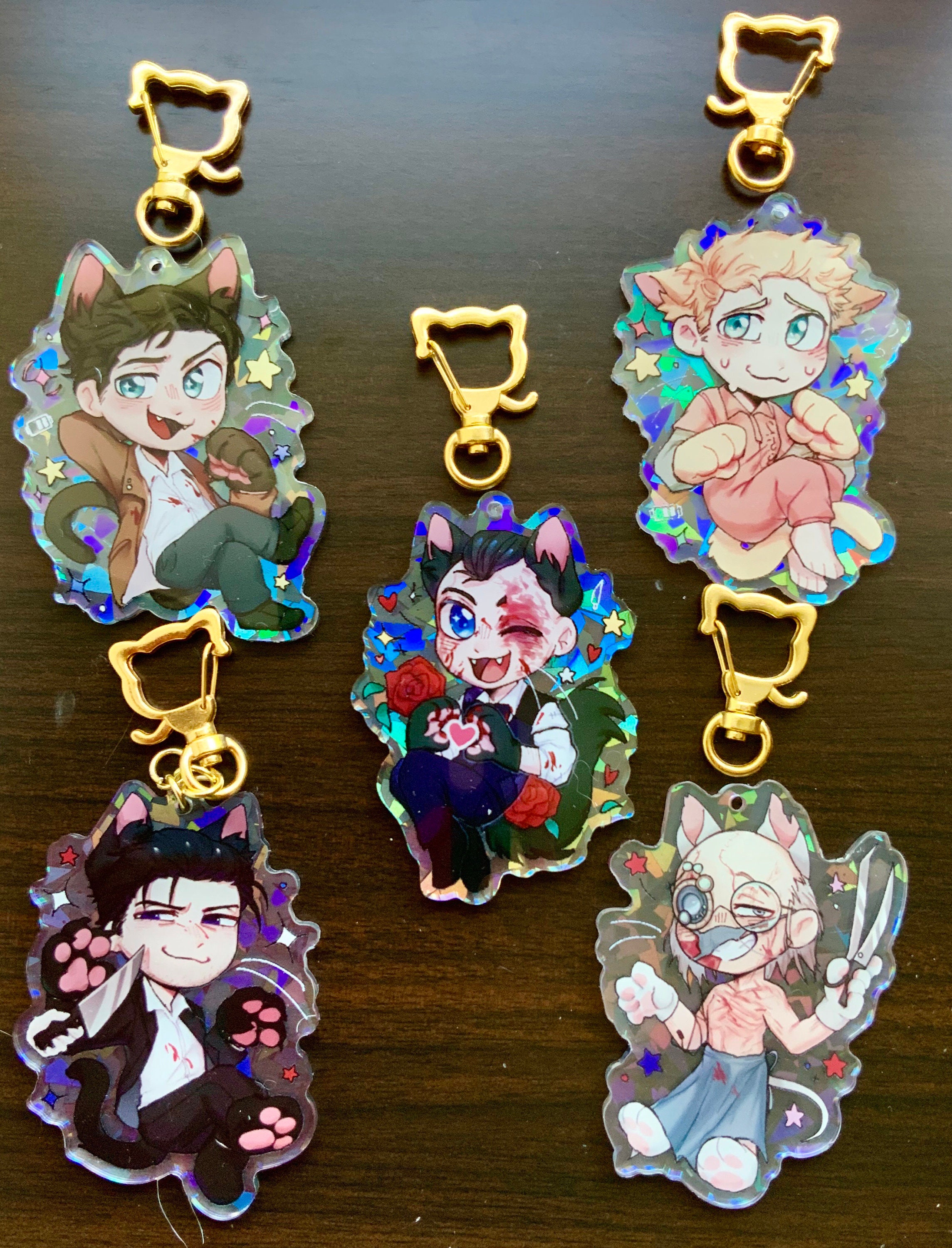 Anime Kitties Mini Charms PREORDER