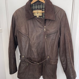 Park leather jacket Etsy