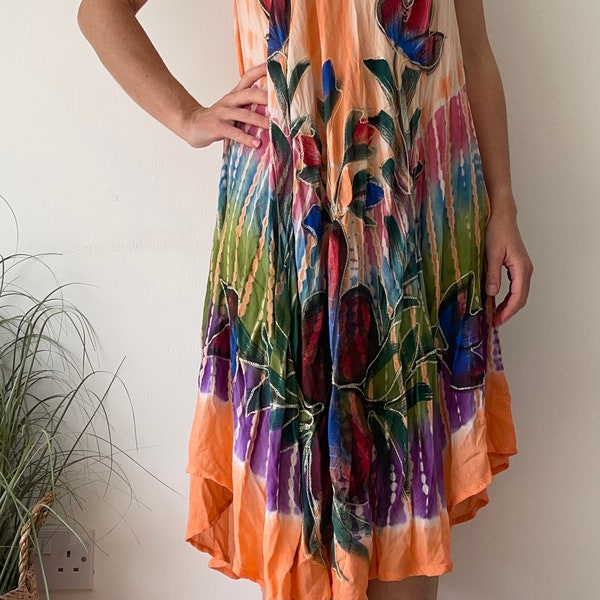 Rayon Summer Dress Etsy
