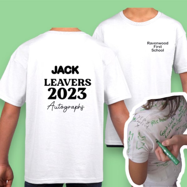 School Leavers Shirt Etsy UK
