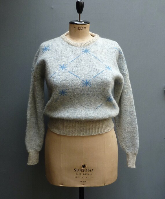 Vintage 1980s Oversize Baggy Jumper 
