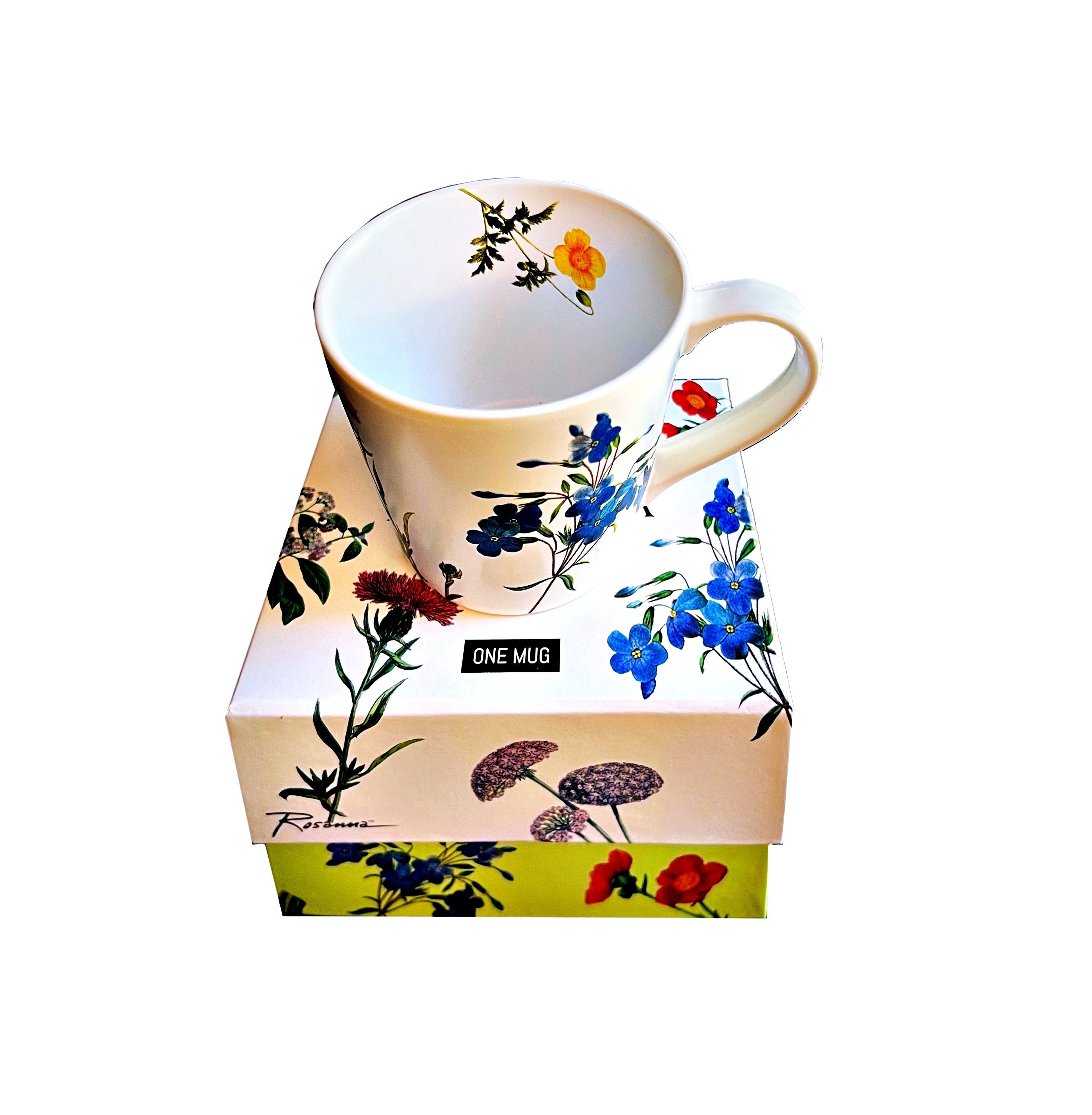 Oceanica Ceramic Coffee Cup Signature Art Print Gift Box