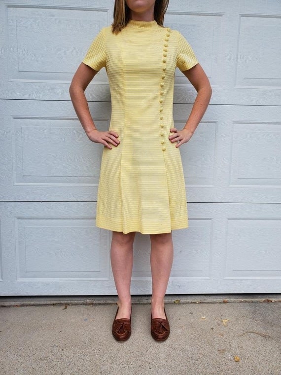 Yellow dress from the 60's.