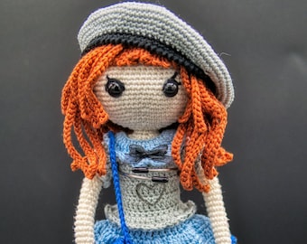Cotton thread doll - Georgia