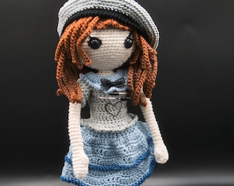Cotton yarn doll - Georgia