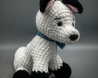 Velvet soft toy - Foxy the snow fox