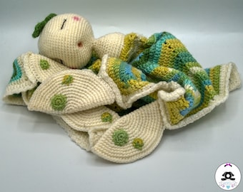 Acrylic yarn comforter - Little sleeping turtle